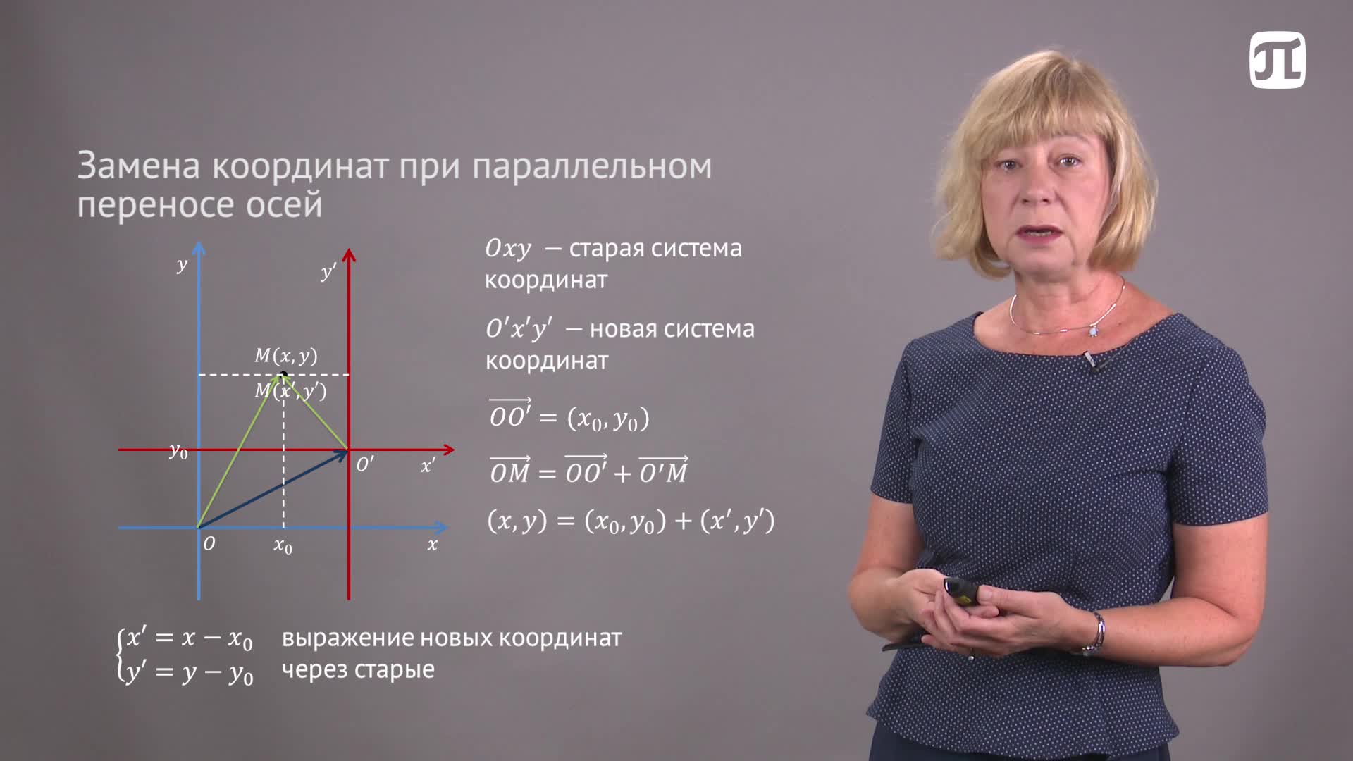 Лекция 22 Замена декартовых координат на плоскости