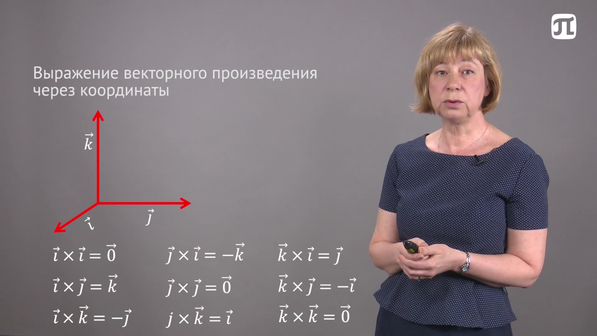 Лекция 13.2 Умножение векторов