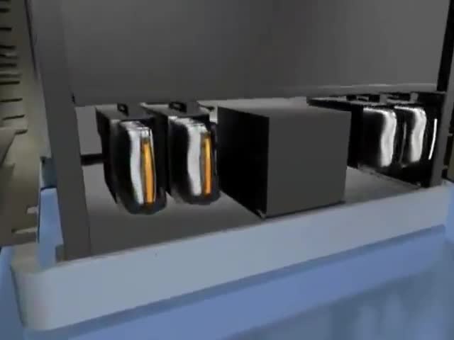 3D Printer Objet Connex 500 в работе.flv