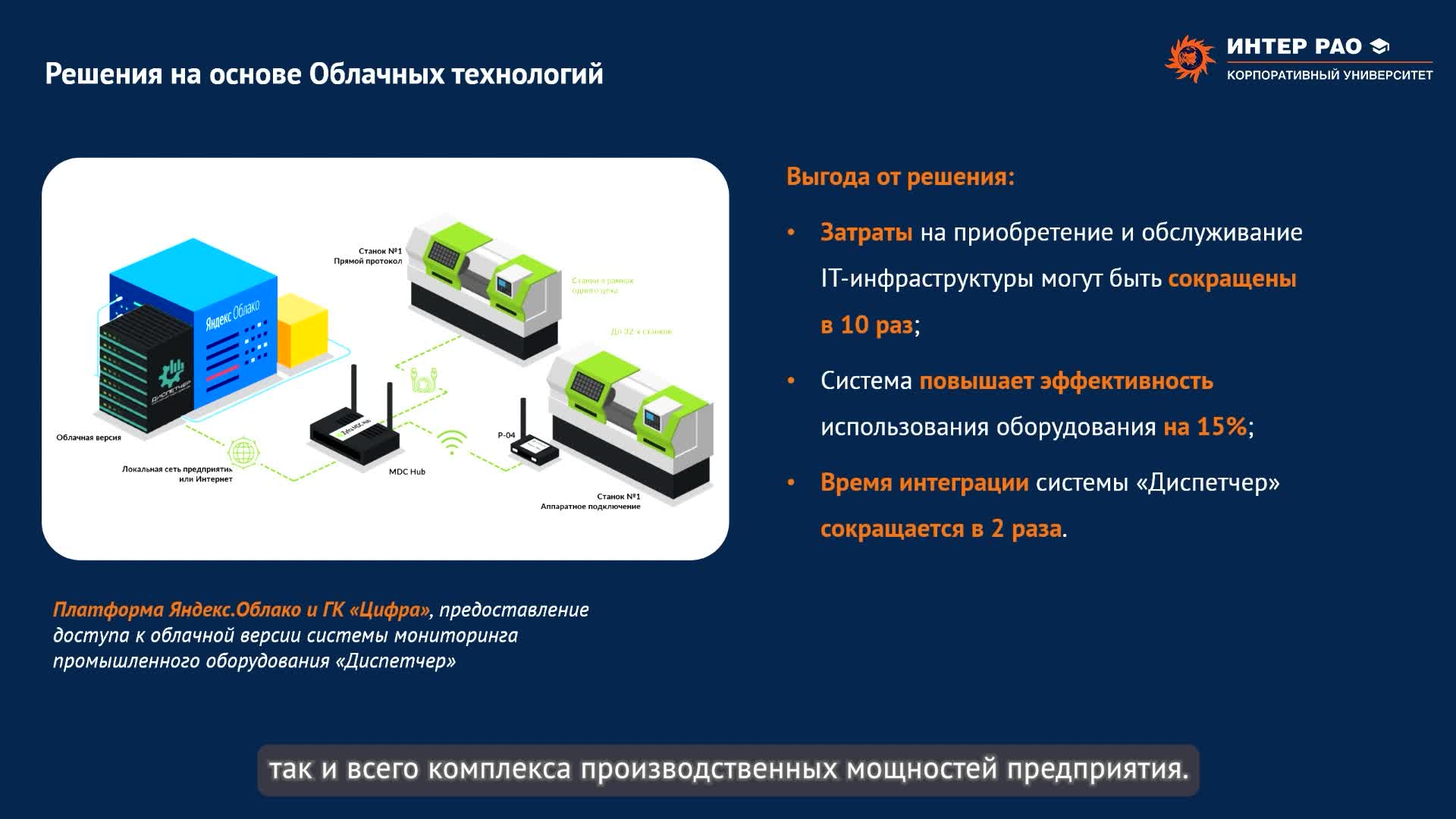 1.11. Облачные технологии (вычисления, хранение данных)