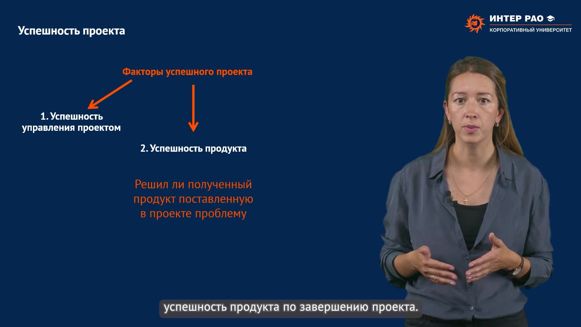 3.1.4. Успешность проекта