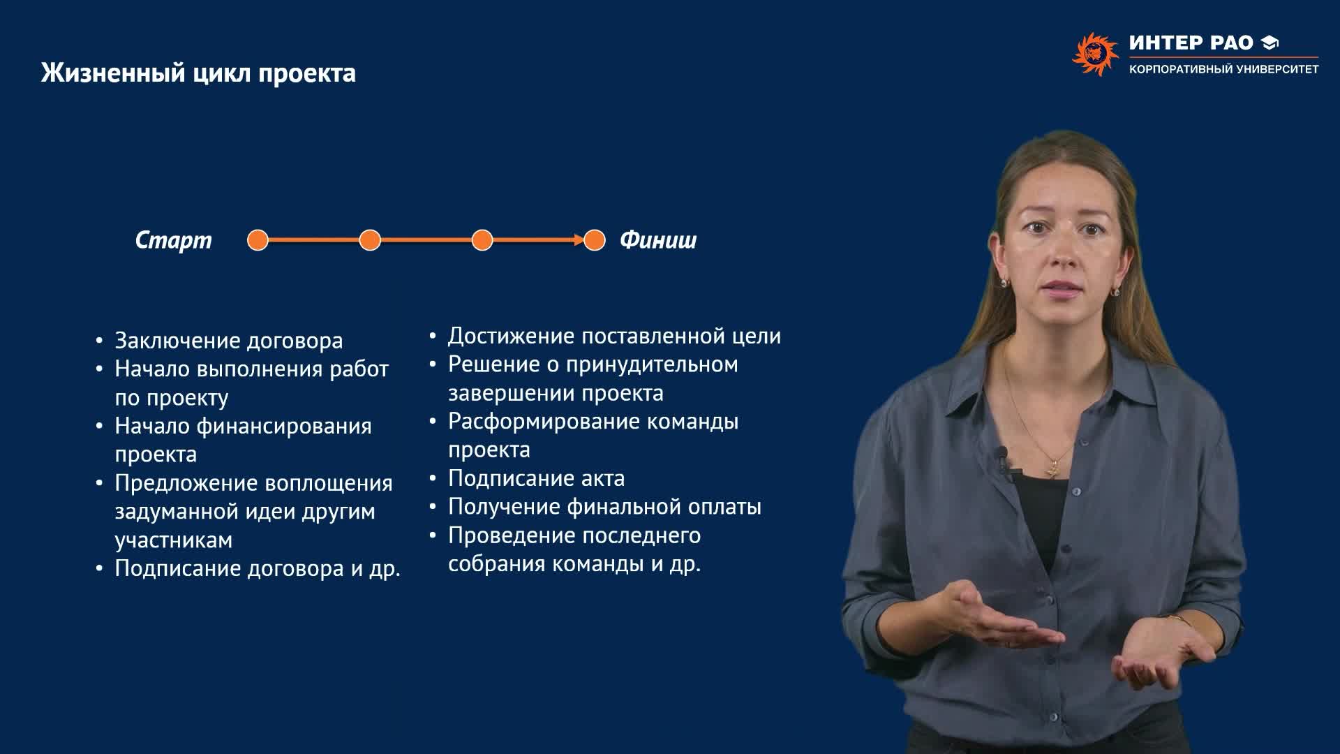3.1.2. Жизненный цикл проекта