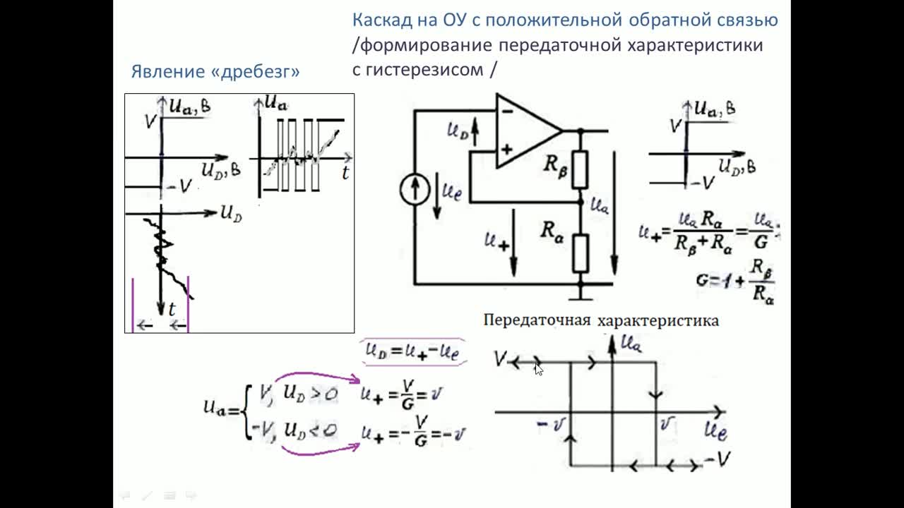 Операционные усилители в режиме _ключ_, компараторы, мультивибраторы на ОУ.mp4