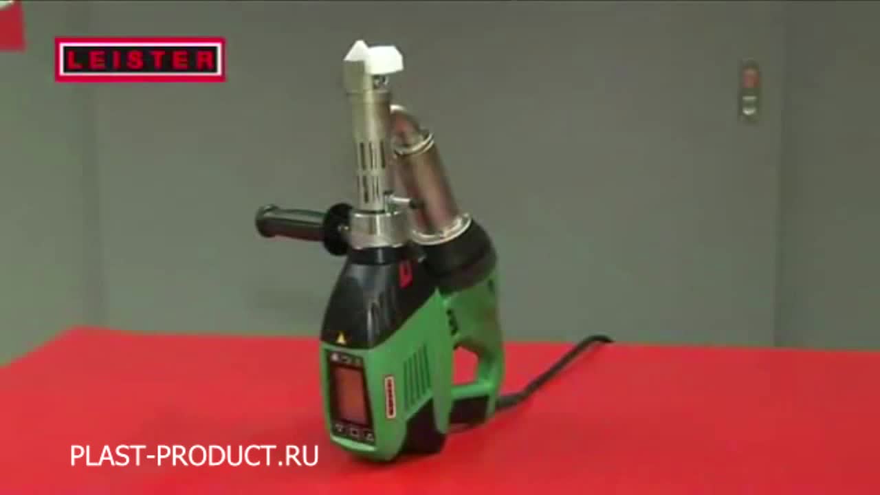 Сварка полипропилена экструдером Leister.mp4