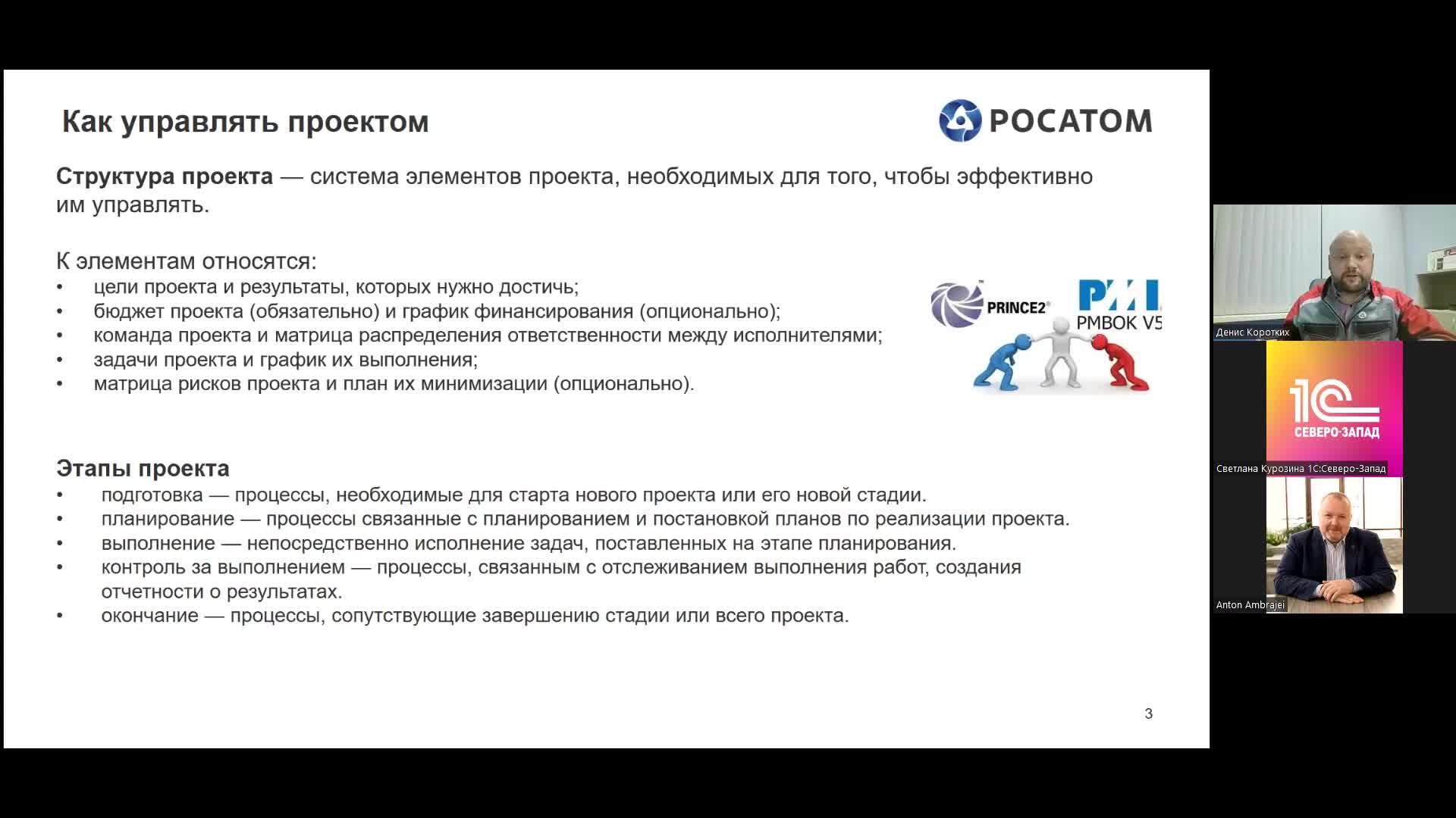 Проектное управление Росатом